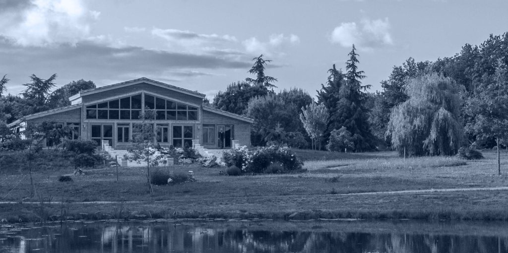 The monastery where Dr. Moseley treats monks and nuns